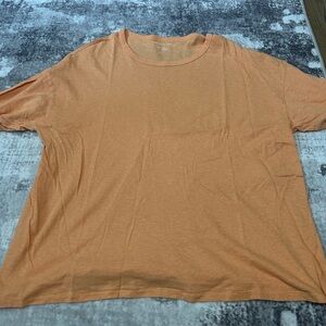 American Eagle Outfitters Light Orange Tee